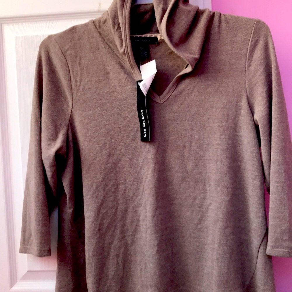 Knit hoodie
